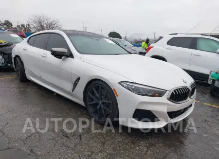 BMW M850I 2021 2021 vin WBAGV8C06MCF12182 from auto auction Iaai