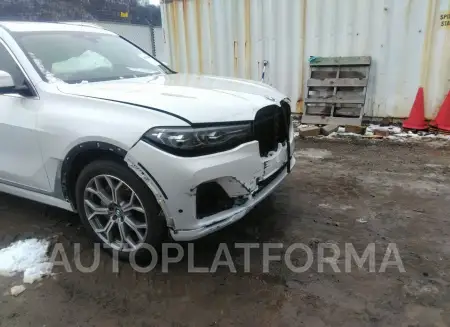 BMW X7 2022 vin 5UXCW2C04N9M90088 from auto auction Iaai