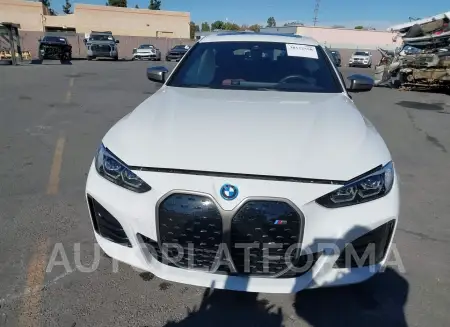 BMW I4 2022 vin WBY33AW0XNFM95070 from auto auction Iaai