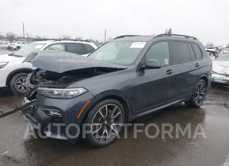 BMW X7 2019 vin 5UXCW2C51KL084375 from auto auction Iaai