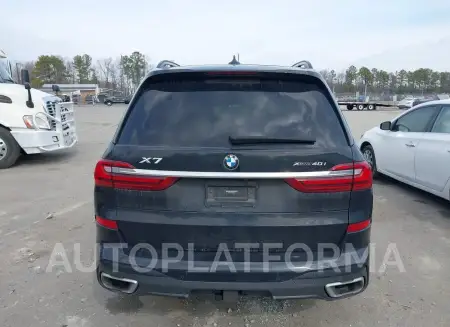 BMW X7 2019 vin 5UXCW2C56KL088115 from auto auction Iaai