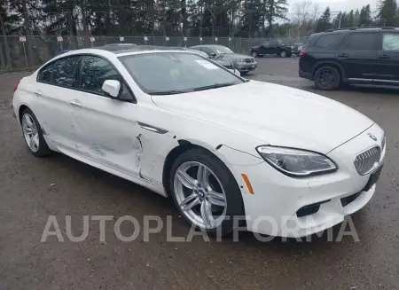 BMW 650I 2016 2016 vin WBA6D6C53GG387960 from auto auction Iaai