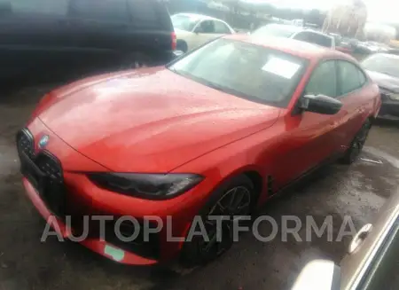 BMW I4 2023 vin WBY33AW09PFN88374 from auto auction Iaai