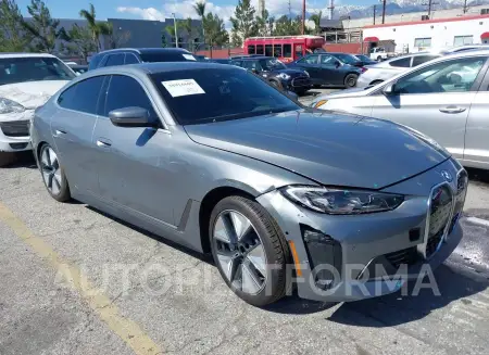 BMW I4 2023 vin WBY73AW03PFR08788 from auto auction Iaai