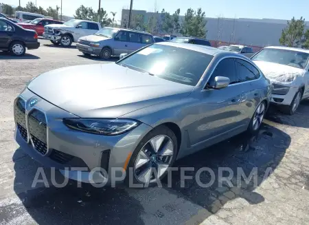 BMW I4 2023 vin WBY73AW03PFR08788 from auto auction Iaai