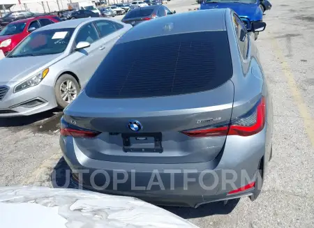 BMW I4 2023 vin WBY73AW03PFR08788 from auto auction Iaai