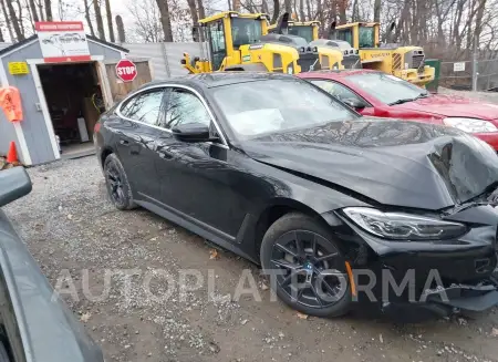 BMW I4 2022 2022 vin WBY73AW05NFN05666 from auto auction Iaai