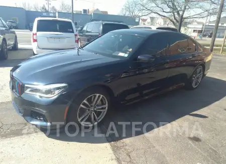 BMW 750 2016 vin WBA7F2C50GG416631 from auto auction Iaai