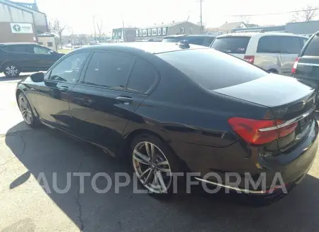 BMW 750 2016 vin WBA7F2C50GG416631 from auto auction Iaai