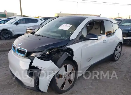 BMW I3 2016 vin WBY1Z4C59GV505376 from auto auction Iaai