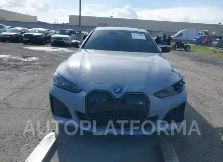 BMW I4 2023 vin WBY33AW08PFR39842 from auto auction Iaai