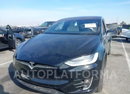 TESLA MODEL X 2020 vin 5YJXCAE28LF263929 from auto auction Iaai