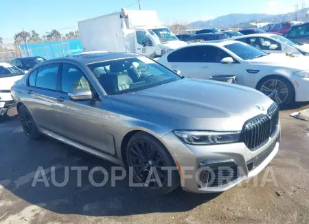 BMW 740I 2022 2022 vin WBA7T2C00NCK17564 from auto auction Iaai