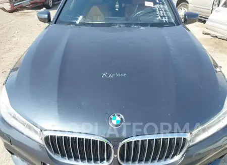 BMW 750I 2016 vin WBA7F2C54GG415174 from auto auction Iaai