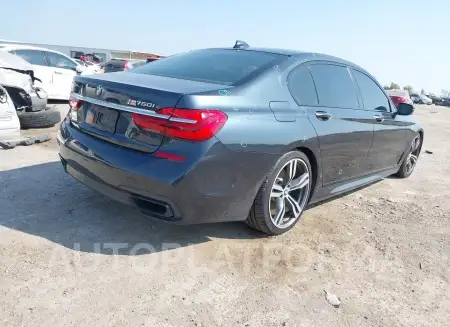 BMW 750I 2016 vin WBA7F2C54GG415174 from auto auction Iaai