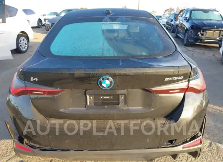 BMW I4 2024 vin WBY73AW04RFR63799 from auto auction Iaai