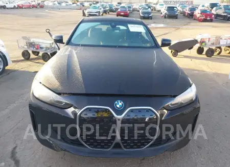 BMW I4 2024 vin WBY73AW04RFR63799 from auto auction Iaai