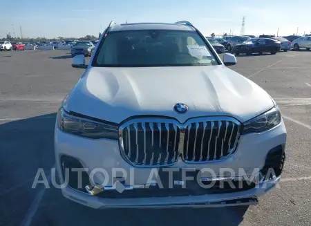 BMW X7 2021 vin 5UXCW2C09M9G02997 from auto auction Iaai