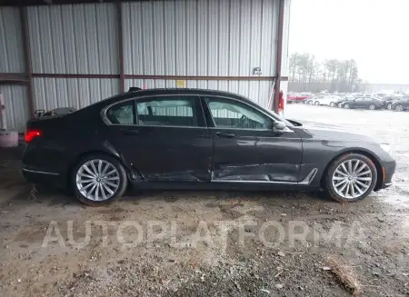 BMW 740I 2017 vin WBA7E4C51HGU99647 from auto auction Iaai