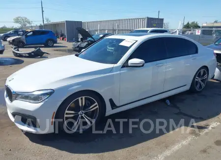 BMW 750I 2016 vin WBA7F0C59GGL99137 from auto auction Iaai