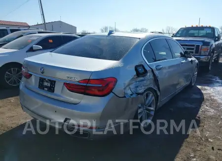 BMW 750I 2016 vin WBA7F2C54GG420732 from auto auction Iaai