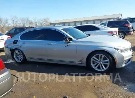 BMW 750I 2016 vin WBA7F2C54GG420732 from auto auction Iaai