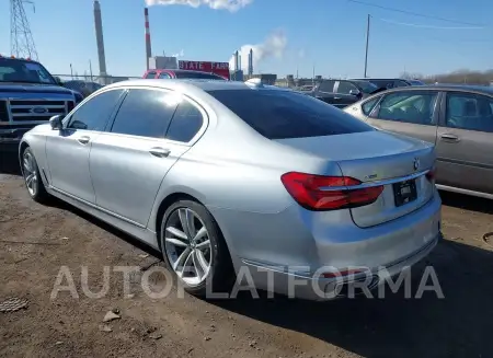 BMW 750I 2016 vin WBA7F2C54GG420732 from auto auction Iaai