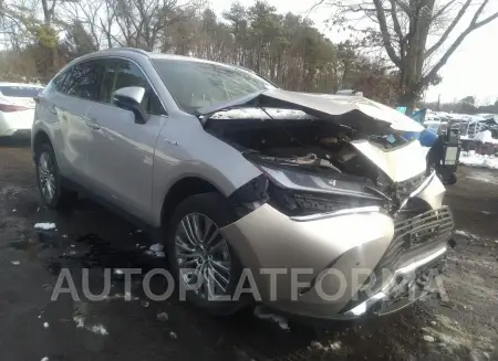 TOYOTA VENZA 2021 vin JTEAAAAH7MJ040311 from auto auction Iaai