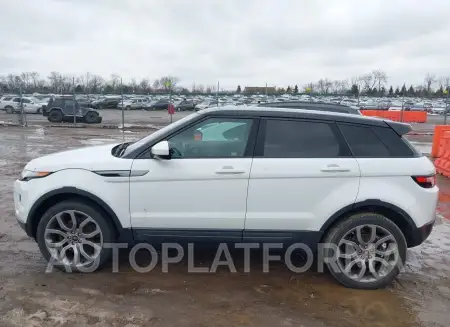 LAND ROVER RANGE ROVER EVOQUE 2015 vin SALVP2BGXFH070955 from auto auction Iaai