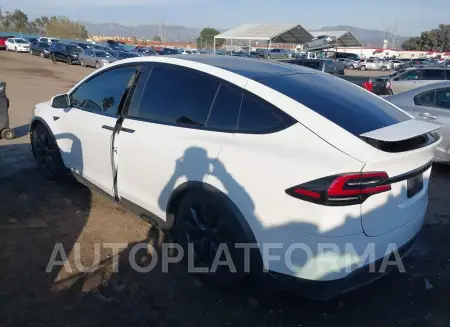 TESLA MODEL X 2022 vin 7SAXCDE52NF344457 from auto auction Iaai