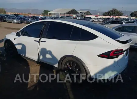 TESLA MODEL X 2022 vin 7SAXCDE52NF344457 from auto auction Iaai