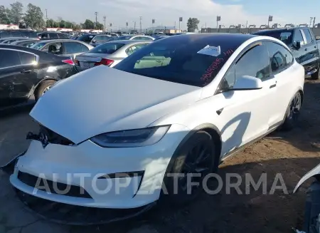 TESLA MODEL X 2022 vin 7SAXCDE52NF344457 from auto auction Iaai