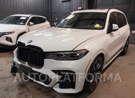 BMW X7 2022 vin 5UXCW2C09N9J22201 from auto auction Iaai