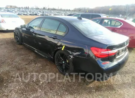 BMW 750I 2016 vin WBA7F2C55GG415989 from auto auction Iaai