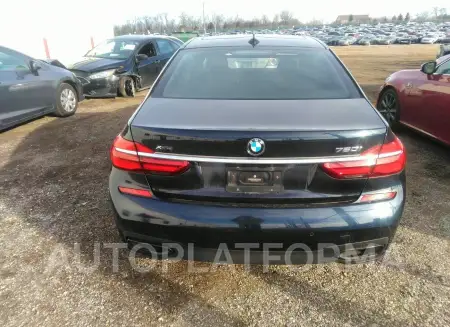 BMW 750I 2016 vin WBA7F2C55GG415989 from auto auction Iaai