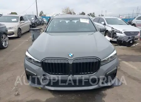 BMW 740I 2022 vin WBA7T2C06NCH87815 from auto auction Iaai