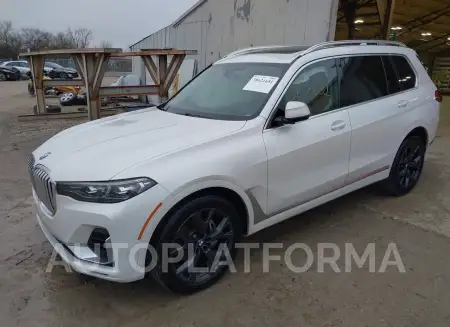 BMW X7 2019 vin 5UXCW2C56KLB43858 from auto auction Iaai