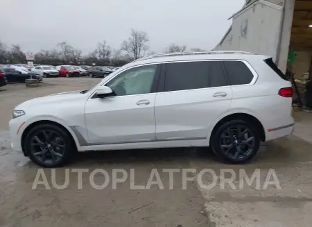 BMW X7 2019 vin 5UXCW2C56KLB43858 from auto auction Iaai