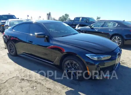 BMW I4 2023 2023 vin WBY73AW02PFR35500 from auto auction Iaai