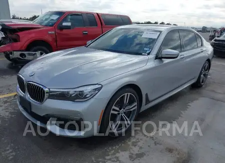 BMW 740I 2019 vin WBA7E2C52KB454029 from auto auction Iaai