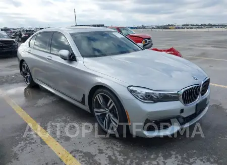 BMW 740I 2019 vin WBA7E2C52KB454029 from auto auction Iaai