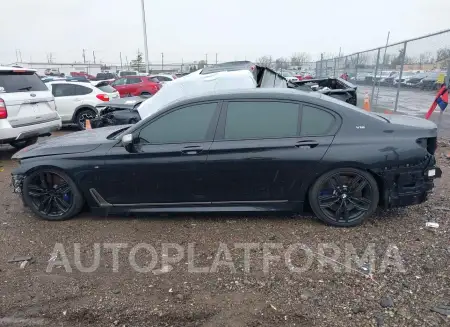 BMW M760I 2018 vin WBA7H6C50JG614781 from auto auction Iaai