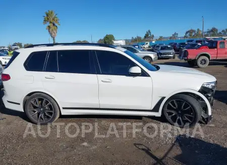 BMW X7 2021 vin 5UXCW2C02M9F89963 from auto auction Iaai