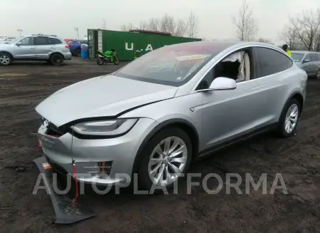 TESLA MODEL X 2016 vin 5YJXCAE25GF016034 from auto auction Iaai