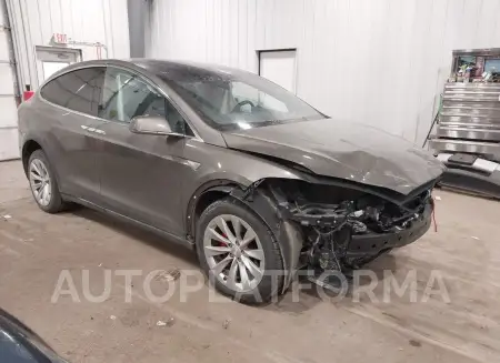 Tesla Model X 2016 2016 vin 5YJXCAE40GF007873 from auto auction Iaai