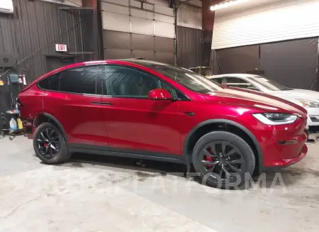 TESLA MODEL X 2023 vin 7SAXCBE61PF401487 from auto auction Iaai