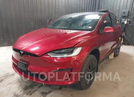 TESLA MODEL X 2023 vin 7SAXCBE61PF401487 from auto auction Iaai