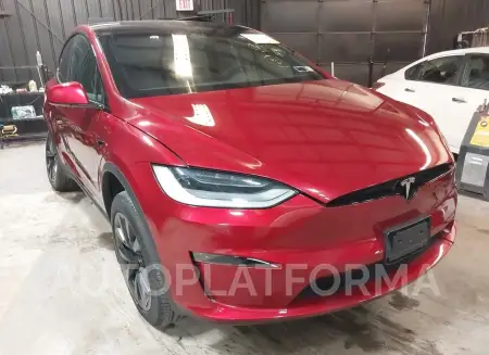 Tesla Model X 2023 2023 vin 7SAXCBE61PF401487 from auto auction Iaai