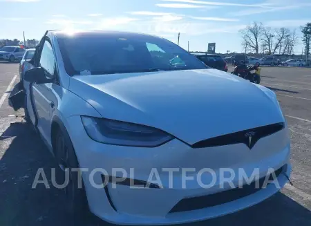 Tesla Model X 2022 2022 vin 7SAXCBE59NF329037 from auto auction Iaai