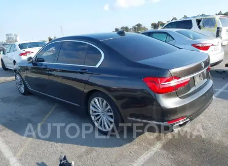 BMW 740I 2017 vin WBA7E2C33HG740854 from auto auction Iaai